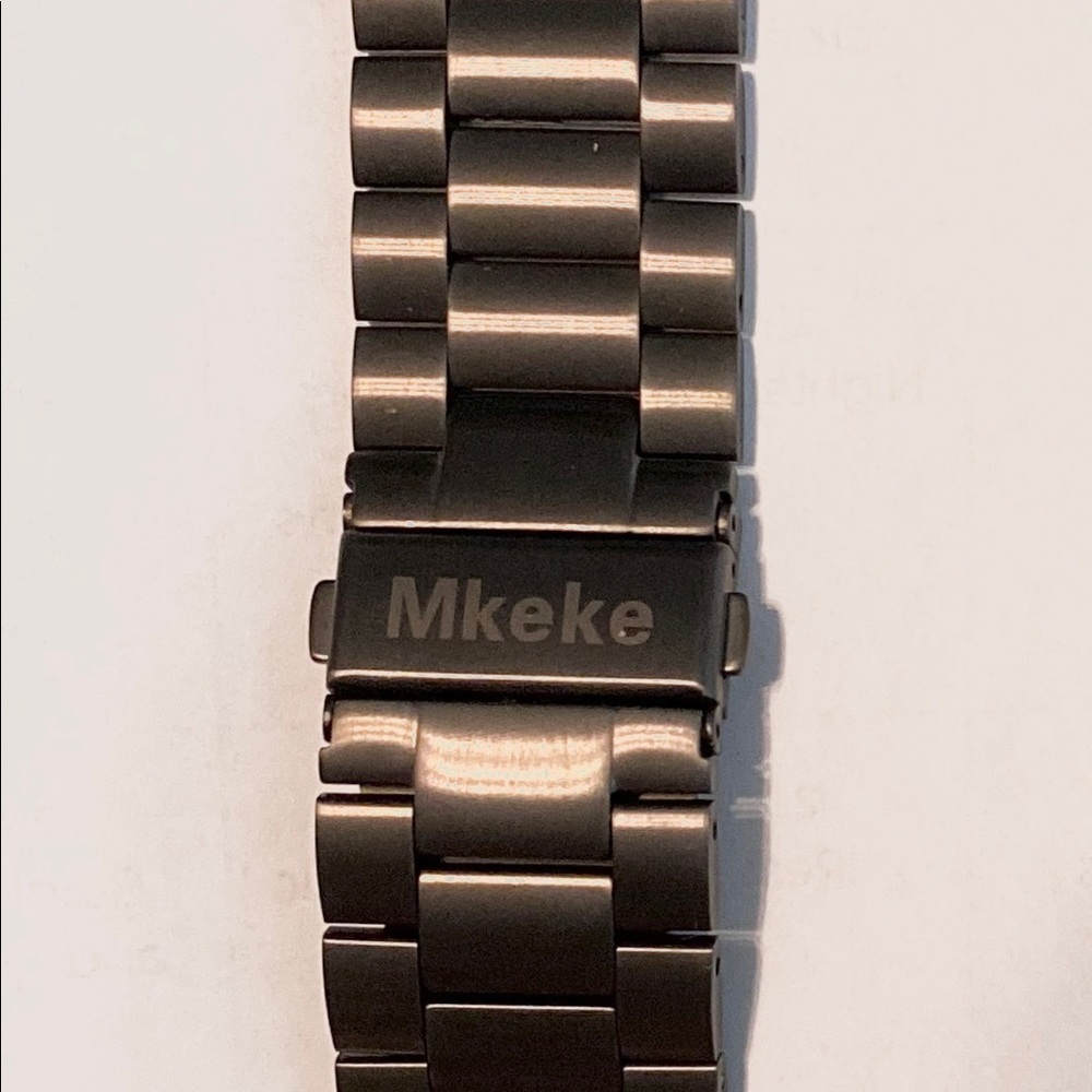 Mkeke Stainless Steel Apple Watch BAND ONLY
